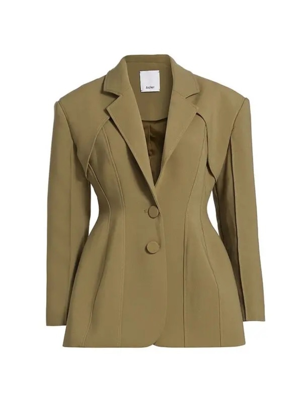 Acler Hawthorn jacket in storm green